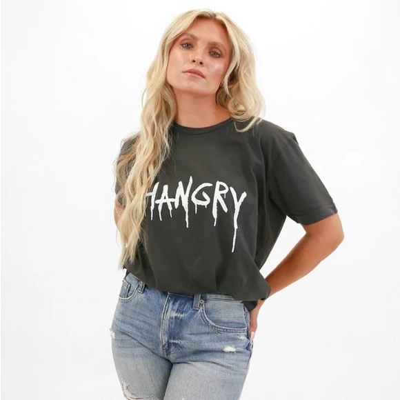 House of Lulu Other - Brand New with tag  House of Lulu Charcoal Hangry Tee Made in USA size S